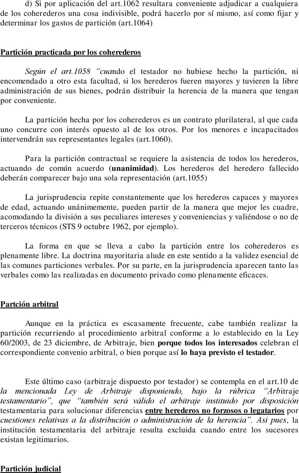 LA PARTICIÓN DE LA HERENCIA - PDF Free Download