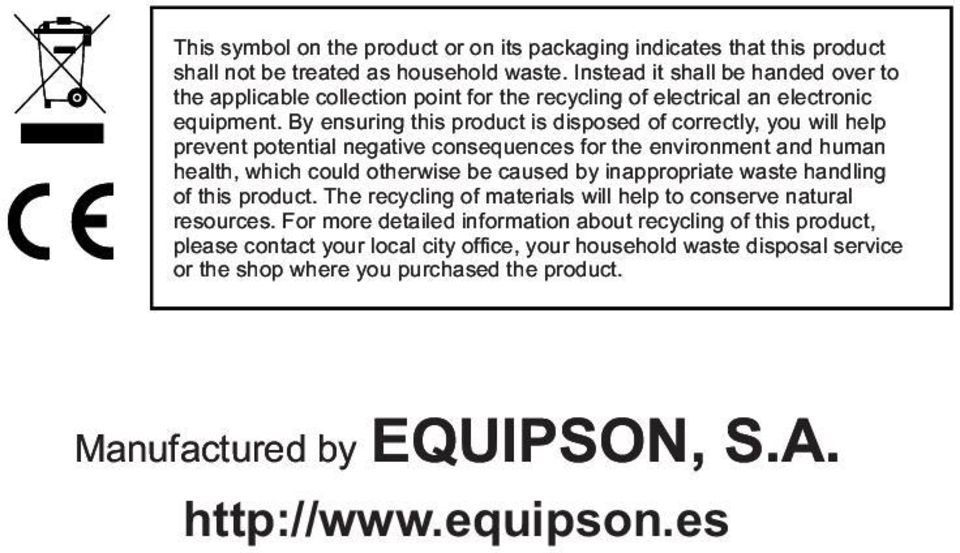 By ensuring this product is disposed of correctly, you will help prevent potential negative consequences for the environment and human health, which could otherwise be caused by inappropriate