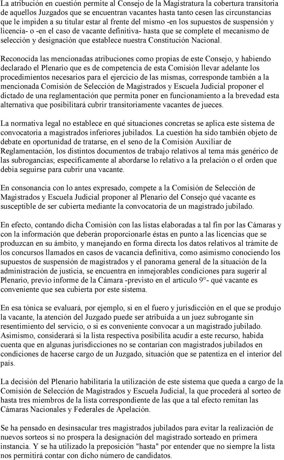 Constitución Nacional.