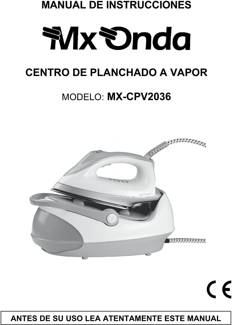 MODELO: MX-CPV2036 ANTES DE