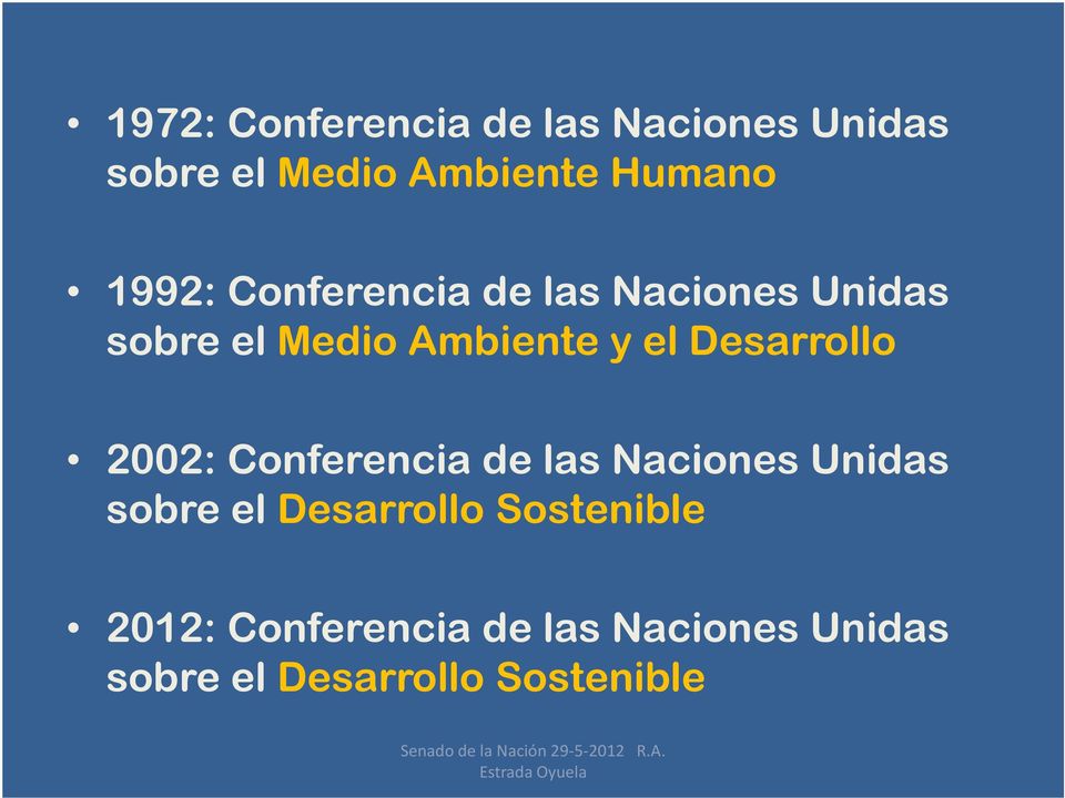 Conferencia de las Naciones Unidas sobre el Desarrollo Sostenible 2012: Conferencia de