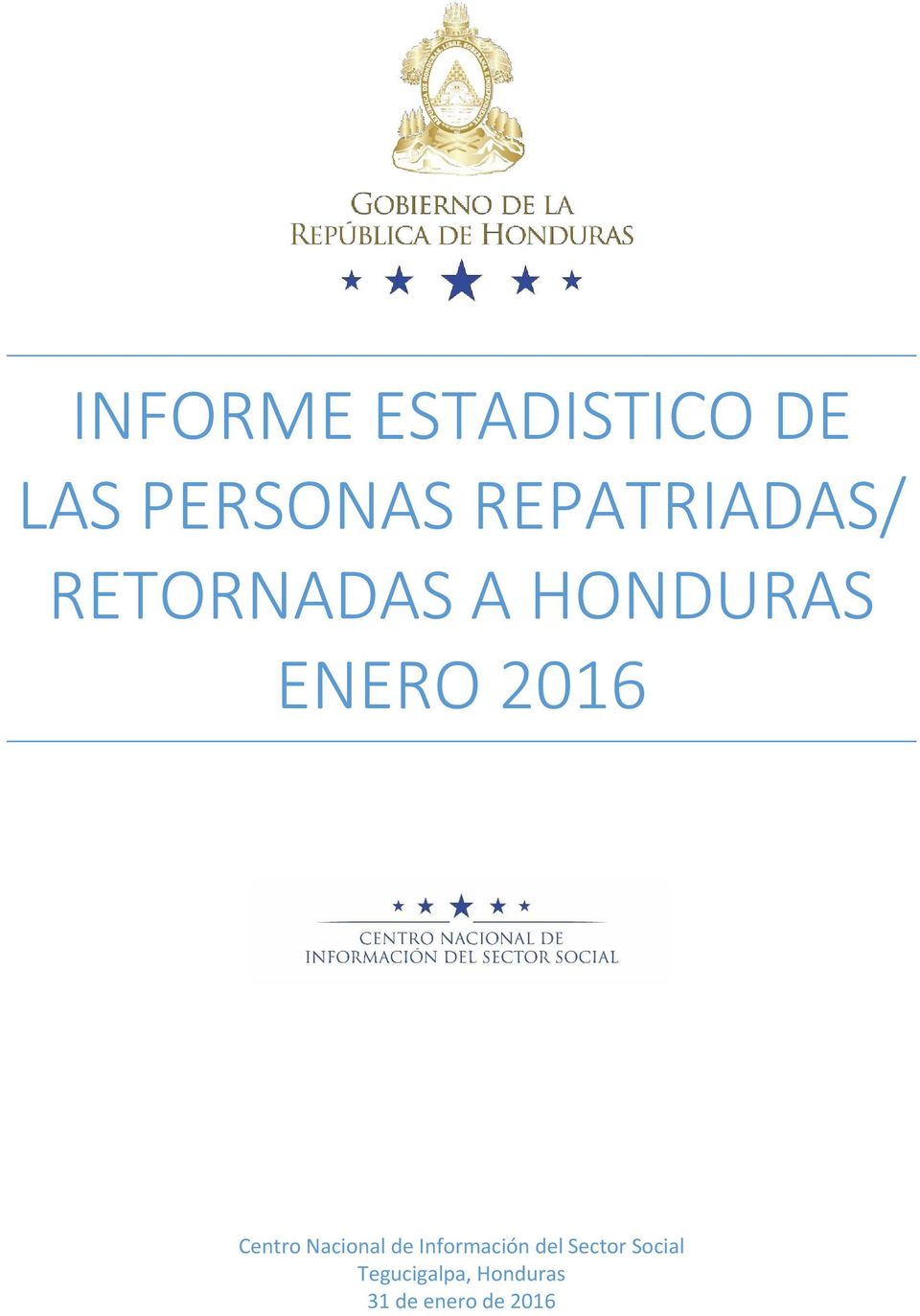 2016 Centro Nacional de Información del