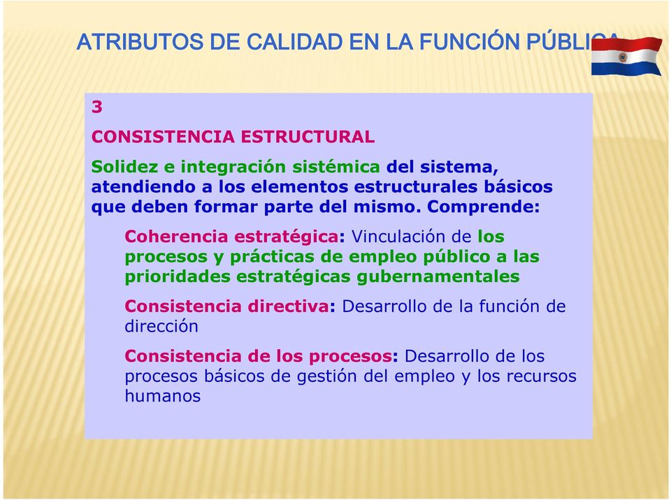 Comprende: Coherencia estratégica: Vinculación de los procesos y prácticas de empleo público a las prioridades estratégicas