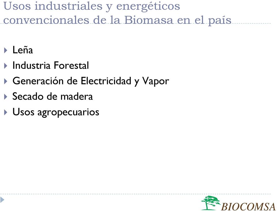 Leña Industria Forestal Generación de