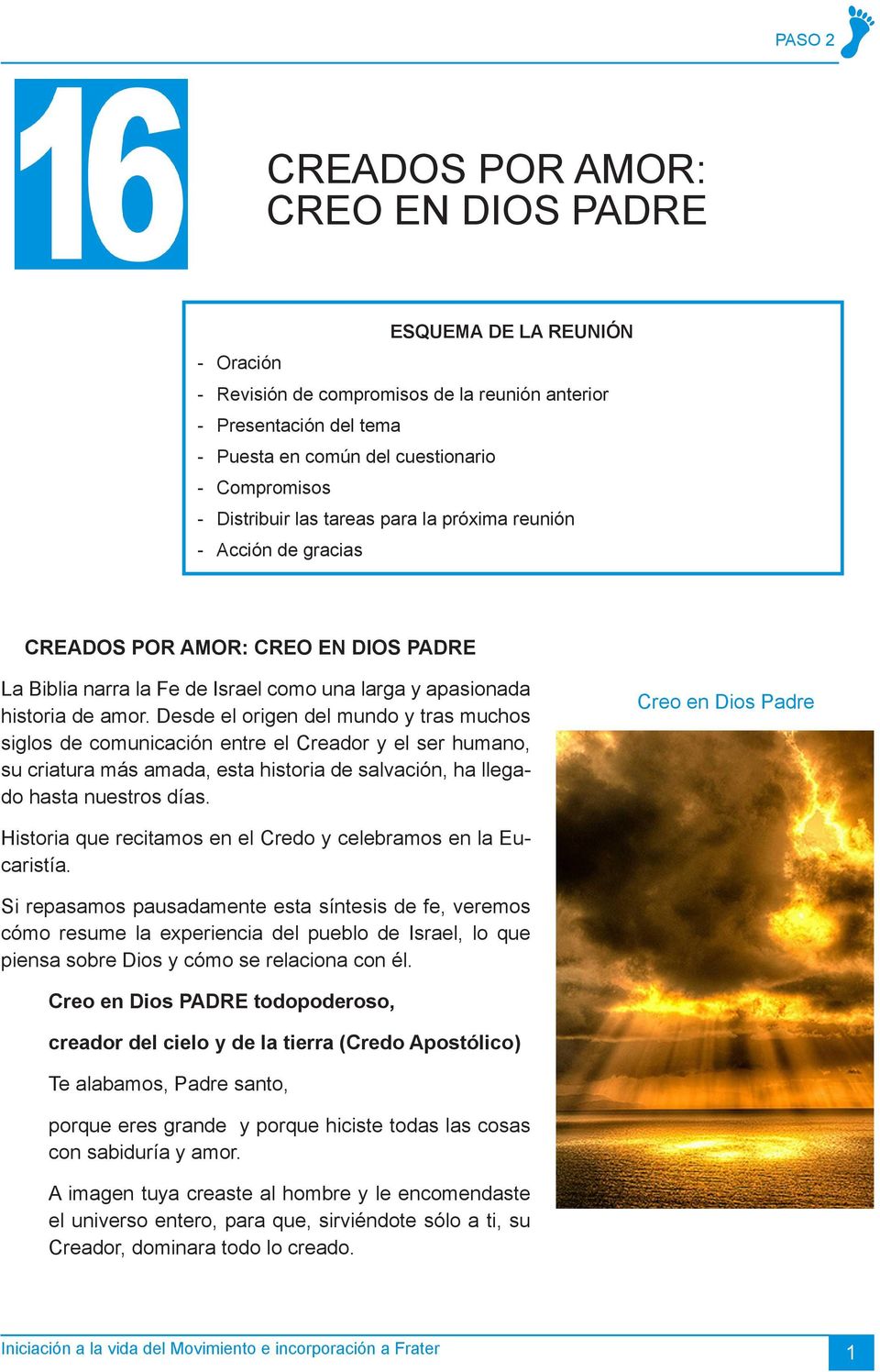 CREADOS POR AMOR: CREO EN DIOS PADRE - PDF Free Download