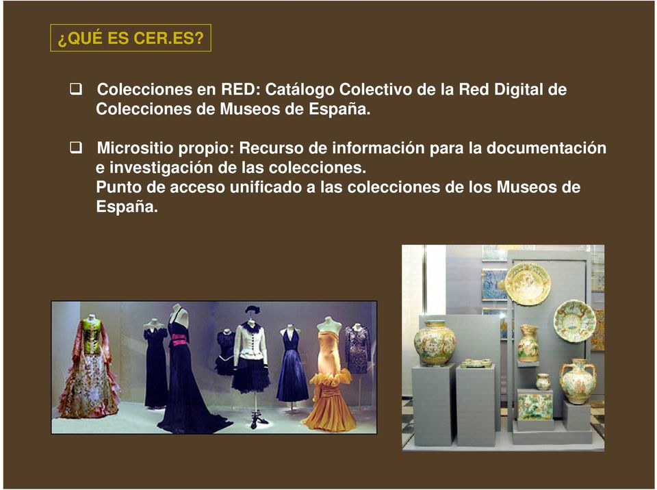 Colecciones en RED: Catálogo Colectivo de la Red Digital de
