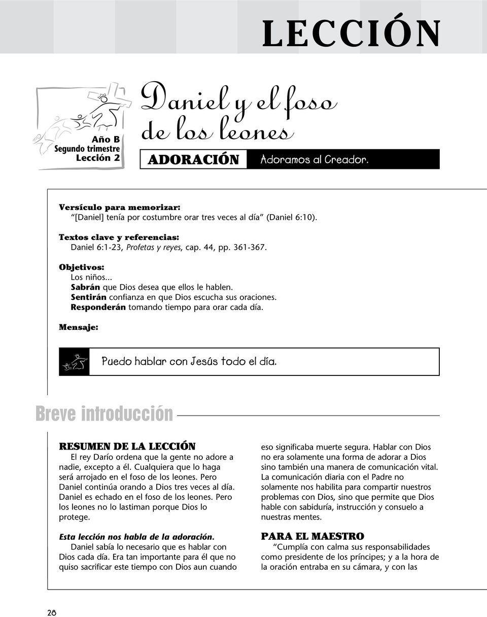 Daniel y el foso de los leones - PDF Free Download