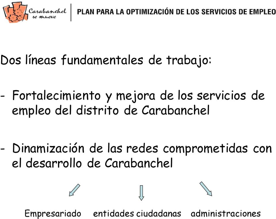 Carabanchel - Dinamización de las redes comprometidas con el