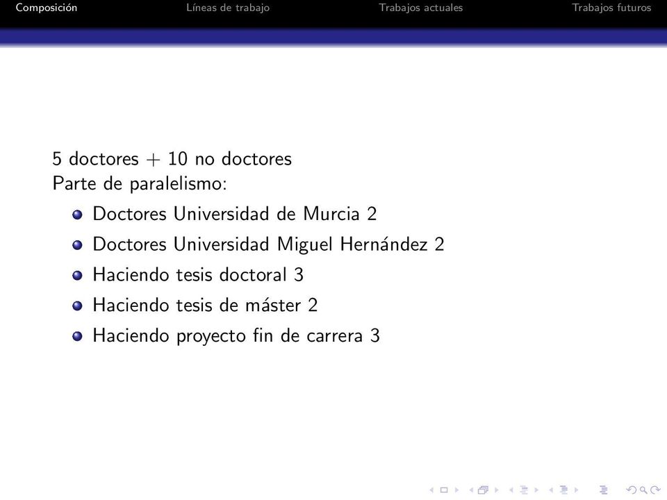 Universidad Miguel Hernández 2 Haciendo tesis