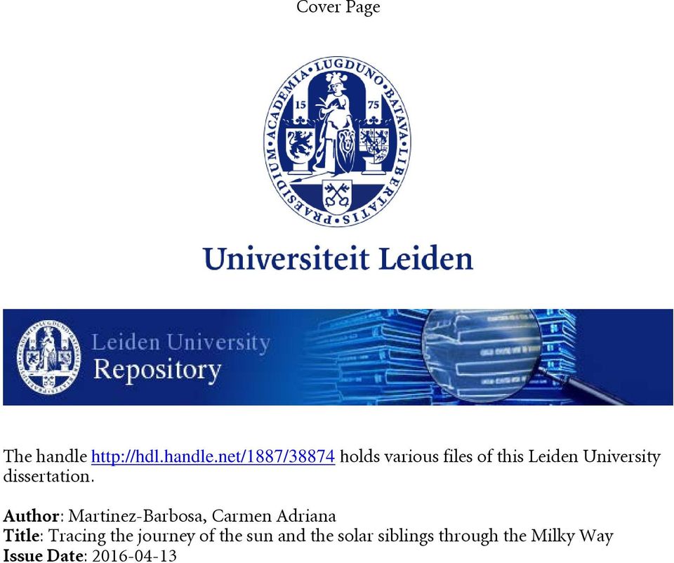 net/1887/38874 holds various files of this Leiden University