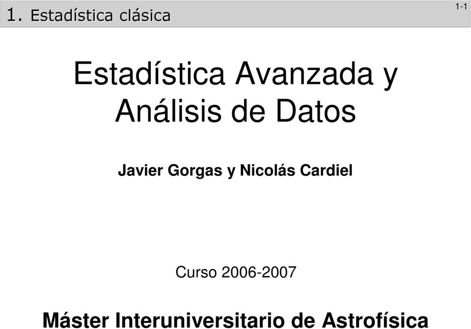 Nicolás Cardiel Curso 2006-2007