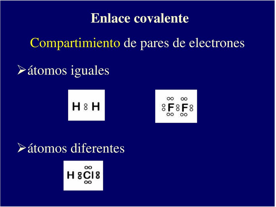 pares de electrones