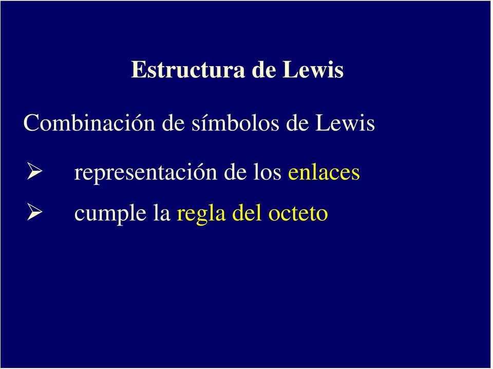 Lewis representación de los