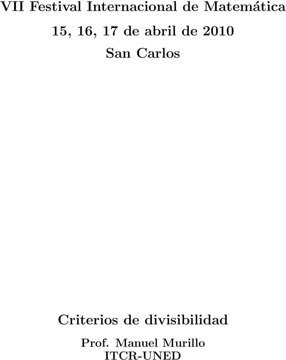 200 San Carlos Criterios de