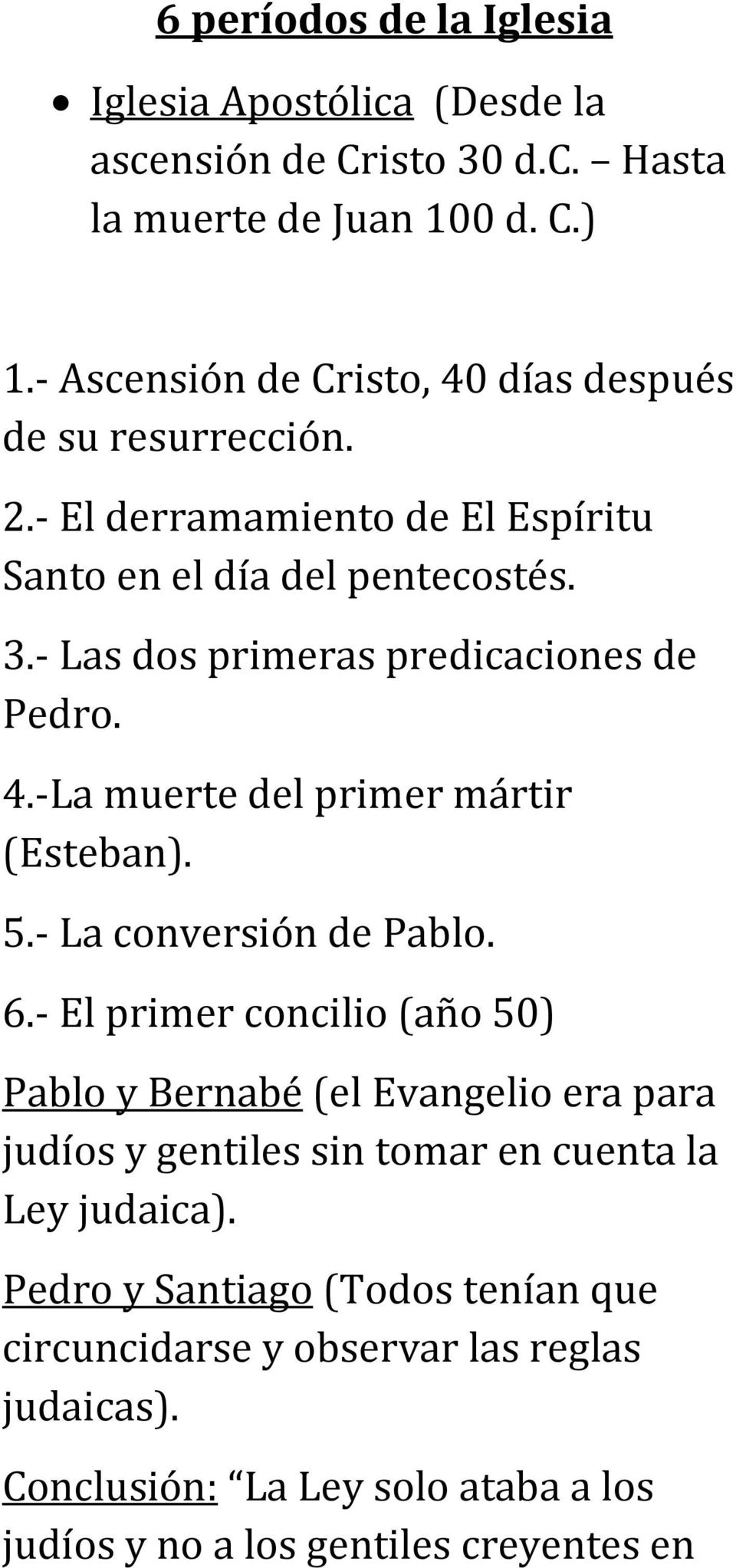 6 períodos de la Iglesia Por: Robidio Zeceña - PDF Free Download