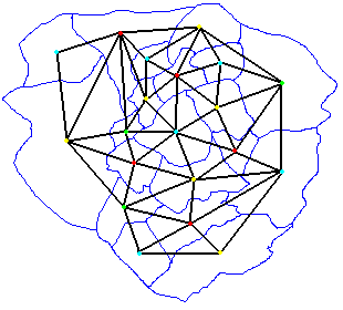 Teoría de grafos 8 acabar la demostración (se ha hecho un programa que permitió verificar una multitud de casos, lo que ahorró muchísimo tiempo a los matemáticos).