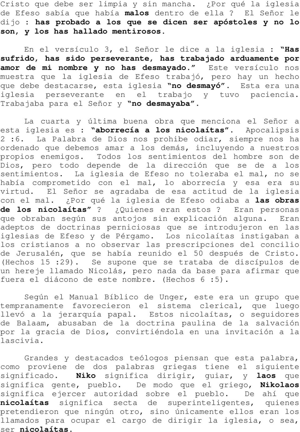 ESTUDIO SOBRE LA IGLESIA EN EFESO - PDF Descargar libre