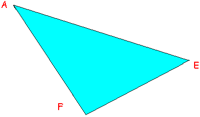 8 Triángulo EAF Fórmula: s = e+a+f e = 1.0 a = 10.83 f = 9. s = 1.0+10.83+9. s = 30.07 s = 16.