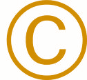 Símbolo de copyright El símbolo del copyright " " se usa para indicar que una obra está sujeta