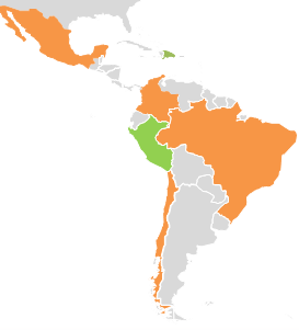 IGGRD América Latina Brasil Chile Colombia México Perú Republica Dominicana Áreas de trabajo (potenciales) Cooperación Sur-Sur en protección civil y protección ante desastres SAT (intercambio