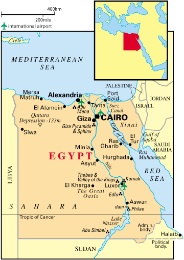 ESTRUCTURA ECONÓMICA La República Árabe de Egipto es el segundo mayor país del continente africano, y el más poblado. La mayor parte de su superficie la integra el desierto del Sahara.