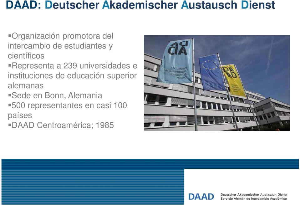 universidades e instituciones de educación superior alemanas Sede en