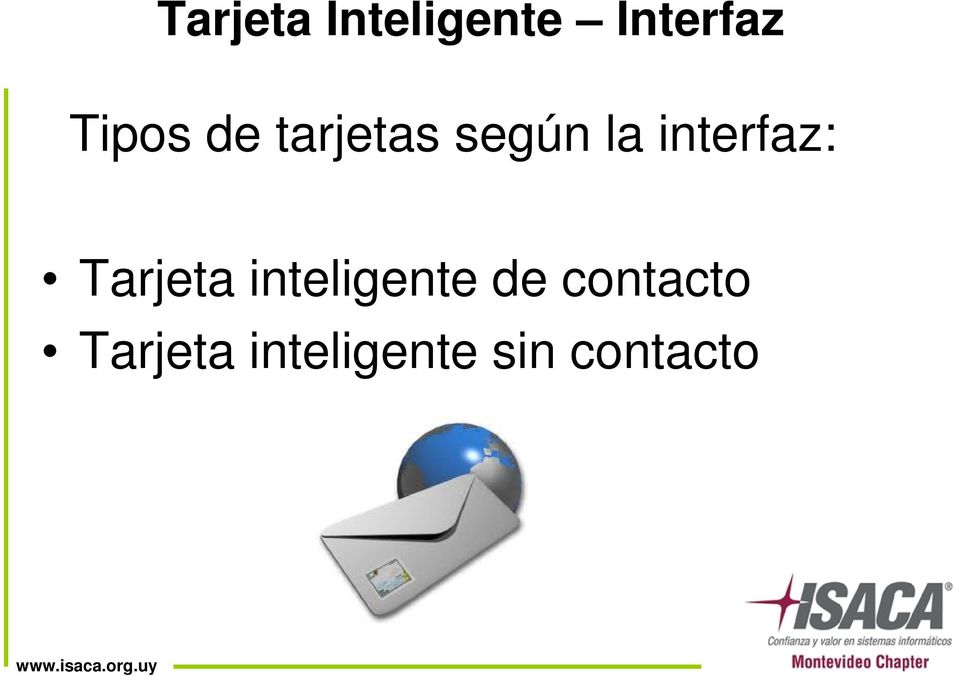 interfaz: Tarjeta inteligente de