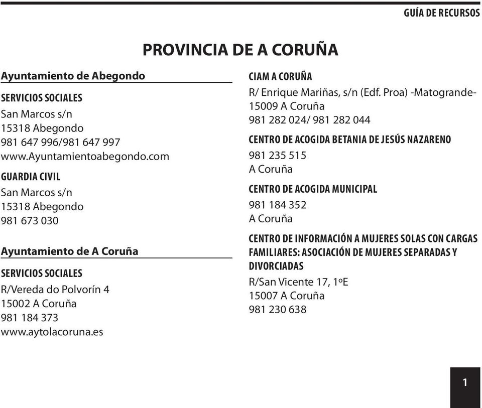es CIAM A Coruña R/ Enrique Mariñas, s/n (Edf.