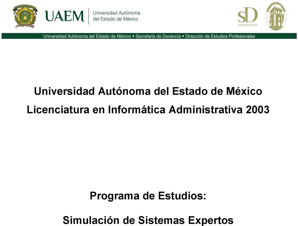 Administrativa 2003 Programa de
