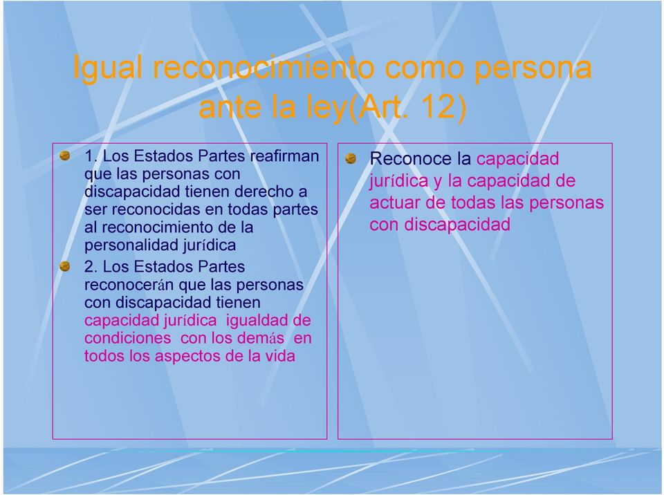 reconocimiento de la personalidad jurídica 2.