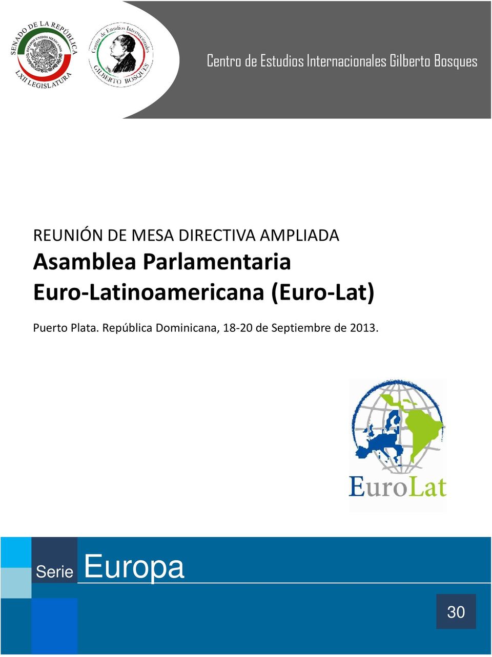 Parlamentaria Euro-Latinoamericana (Euro-Lat) Puerto