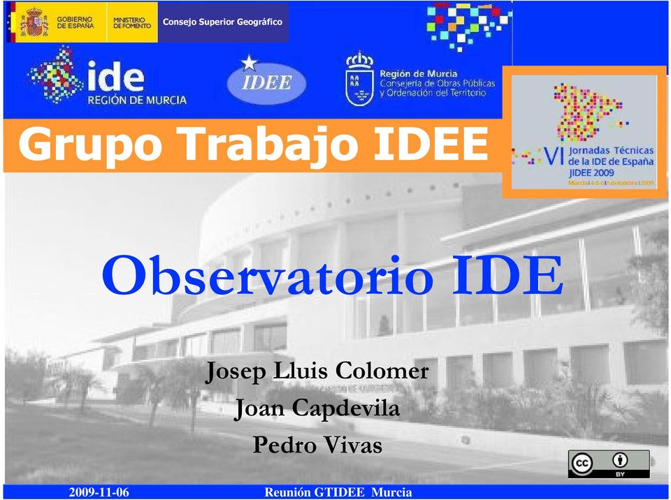 Observatorio IDE Josep