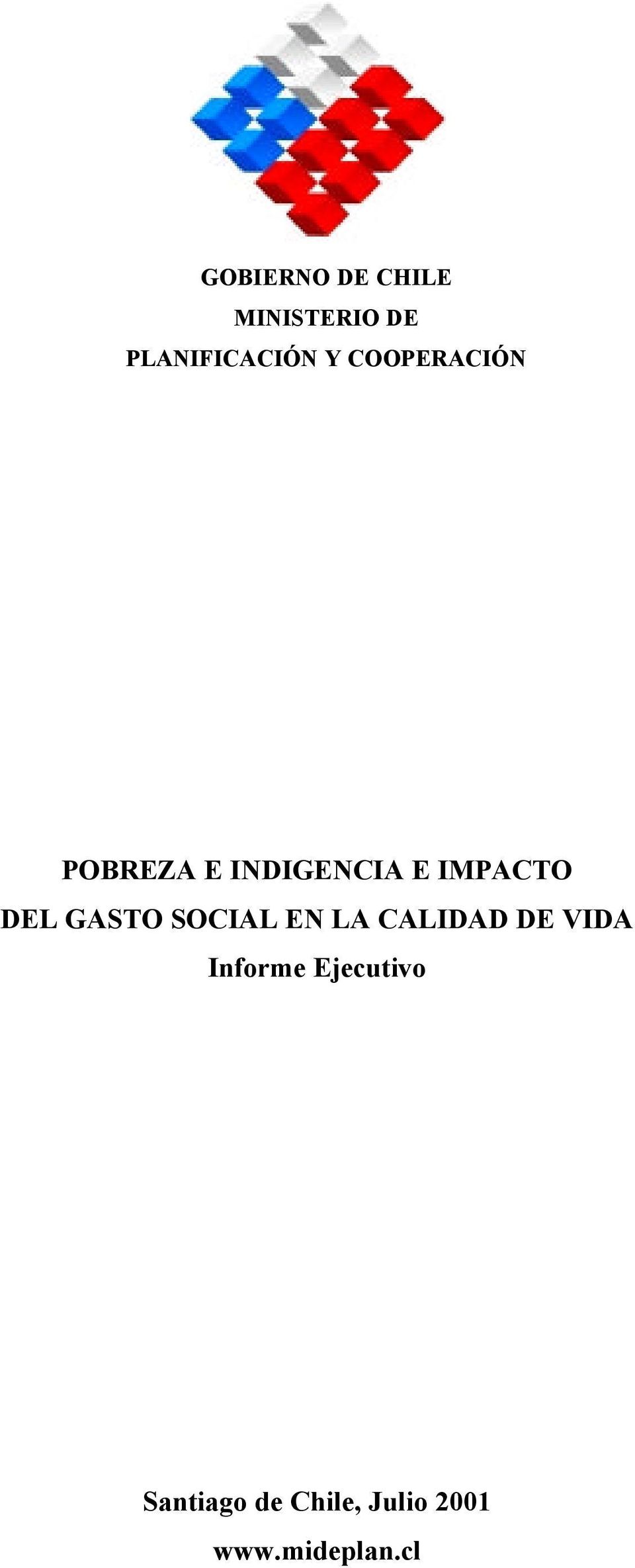 GASTO SOCIAL EN LA CALIDAD DE VIDA Informe