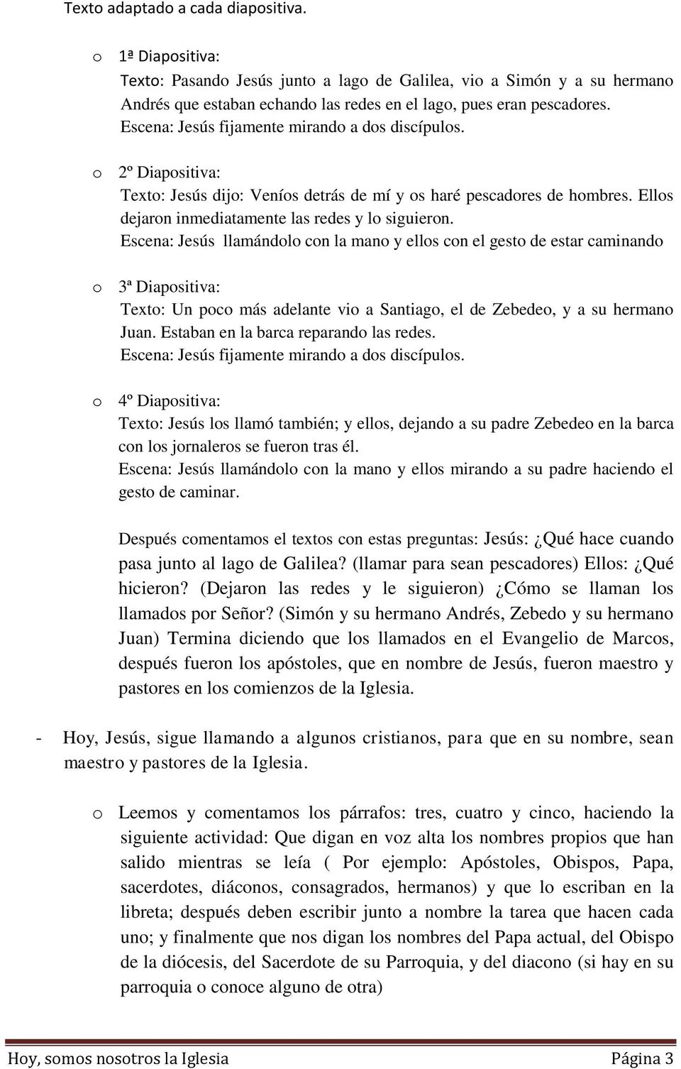 TEMA 25: HOY, NOSOTROS SOMOS LA IGLESIA - PDF Free Download