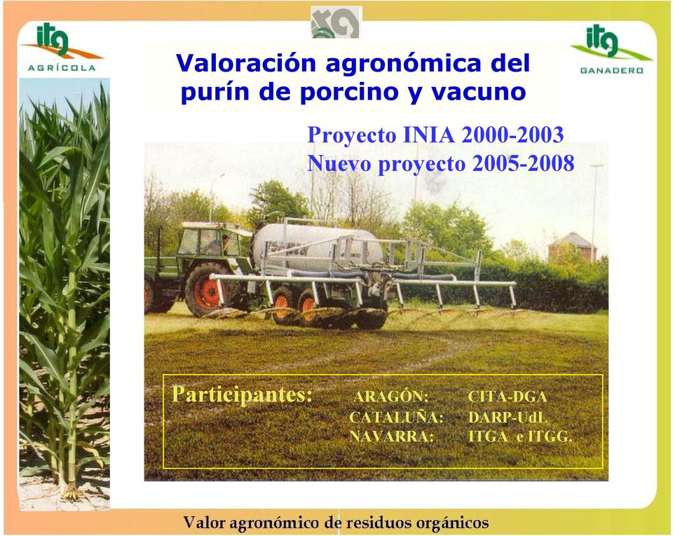 proyecto 2005-2008 Participantes: ARAGÓN: