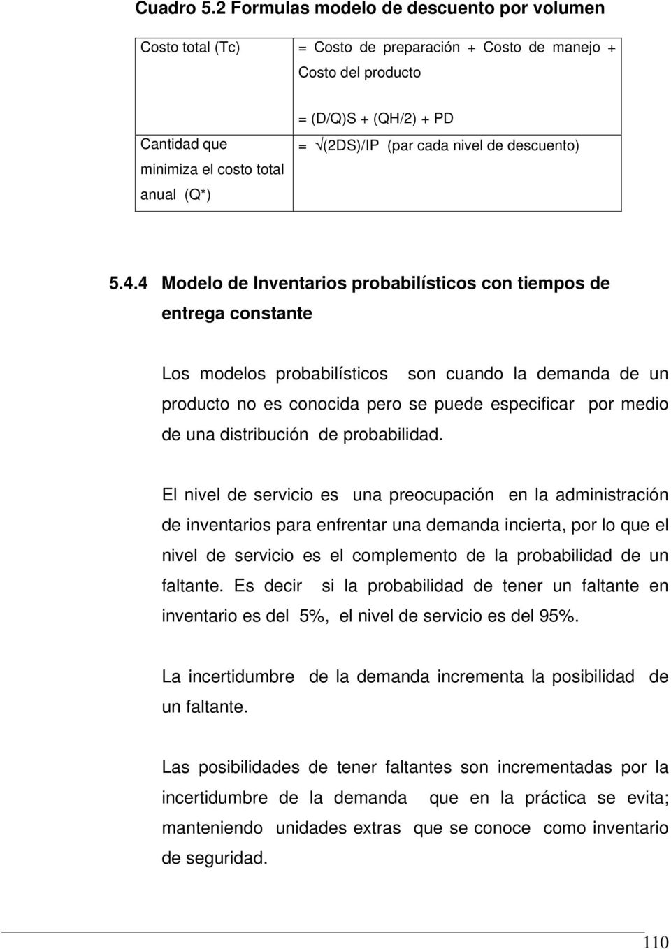 CAPITULO V EVALUACIÓN Y APLICACIÓN INTEGRADA DE MODELOS DE INVENTARIOS -  PDF Free Download