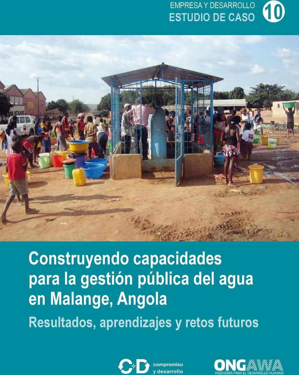 gestión pública del agua en Malange,