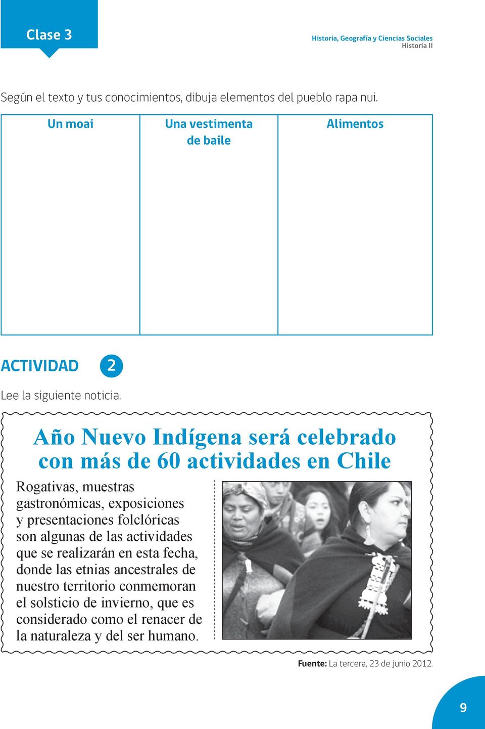 Año Nuevo Indígena será celebrado con más de 60 actividades en Chile Rogativas, muestras gastronómicas, exposiciones y presentaciones