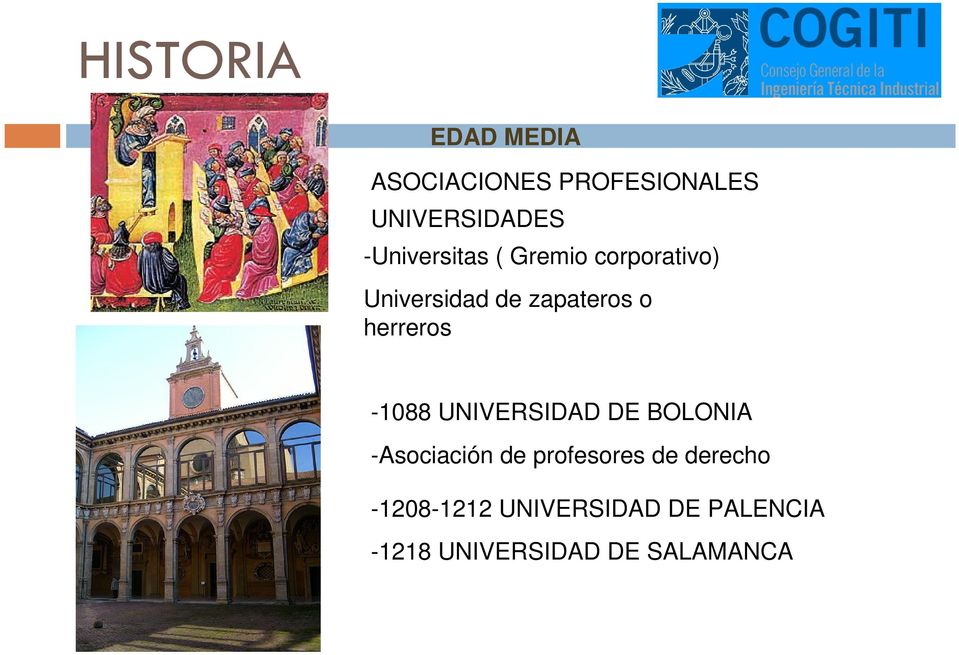herreros -1088 UNIVERSIDAD DE BOLONIA -Asociación de profesores