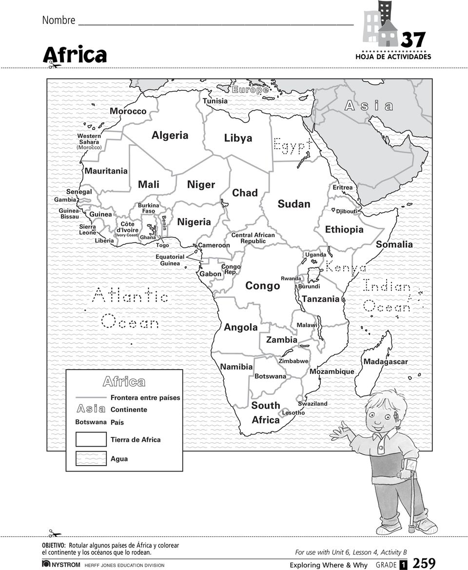 Chad Central African Republic Angola Congo Sudan Uganda Rwanda Burundi Zambia Tanzania Malawi Eritrea Djibouti Ethiopia Somalia Kenya Indian Africa Frontera entre países Asia