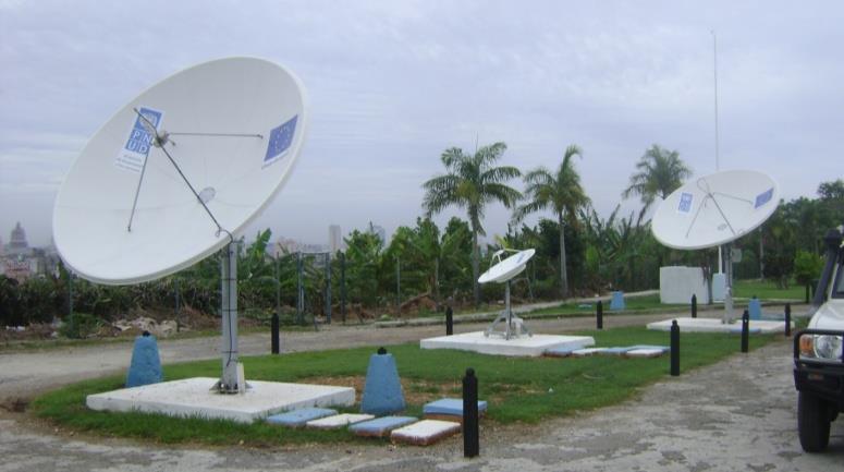 Sistema de Predicción Numérica del Tiempo Recepción de datos de observaciones de satélite Estación para
