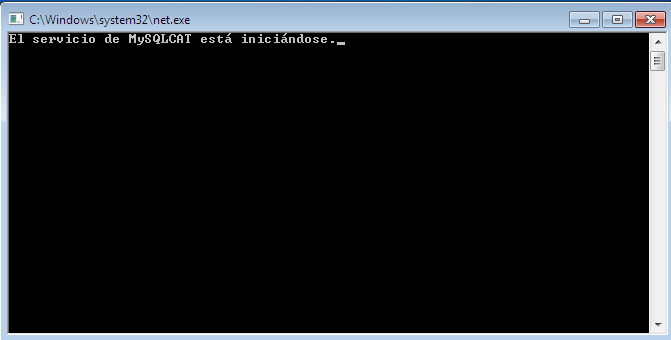 Una vez copiados, el instalador abrirá las siguientes ventanas de MS-DOS, avisando que se están iniciando dos