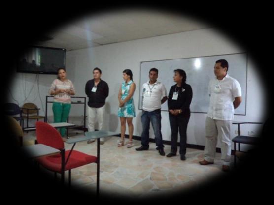 PONENCIA MAESTROS Responsable: Comité Logístico Las ponencias de los maestros se llevó a cabo a las 2:00 Pm en la Sala chaira de la Universidad de la Amazonia, donde 8 maestros realizaron su