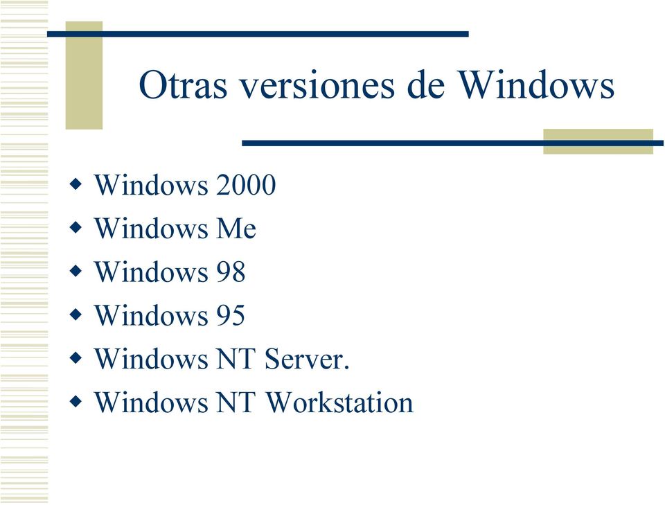 Windows 98 Windows 95