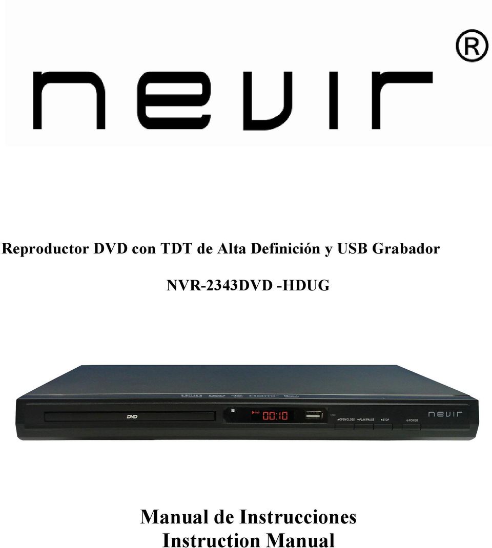 Grabador NVR-2343DVD -HDUG