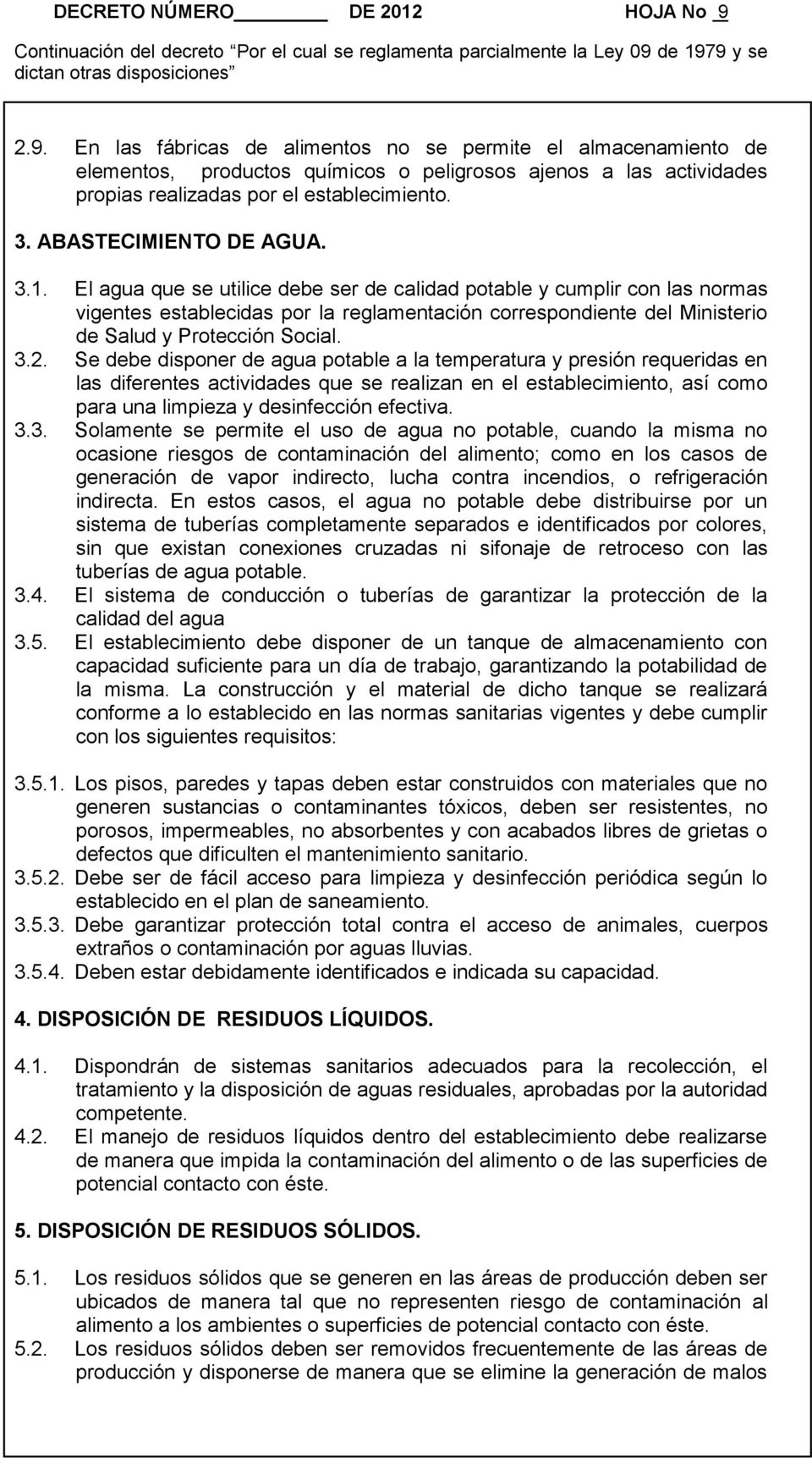 ABASTECIMIENTO DE AGUA. 3.1.