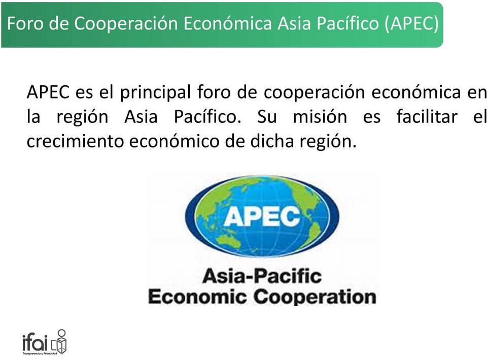 económica en la región Asia Pacífico.