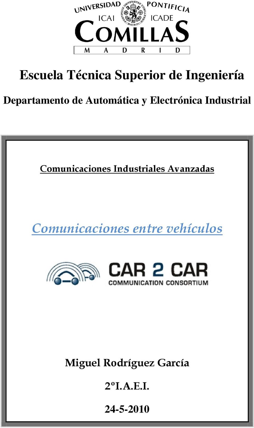 Industrial Comunicaciones Industriales