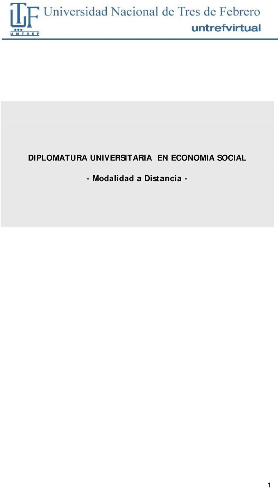 ECONOMIA SOCIAL -