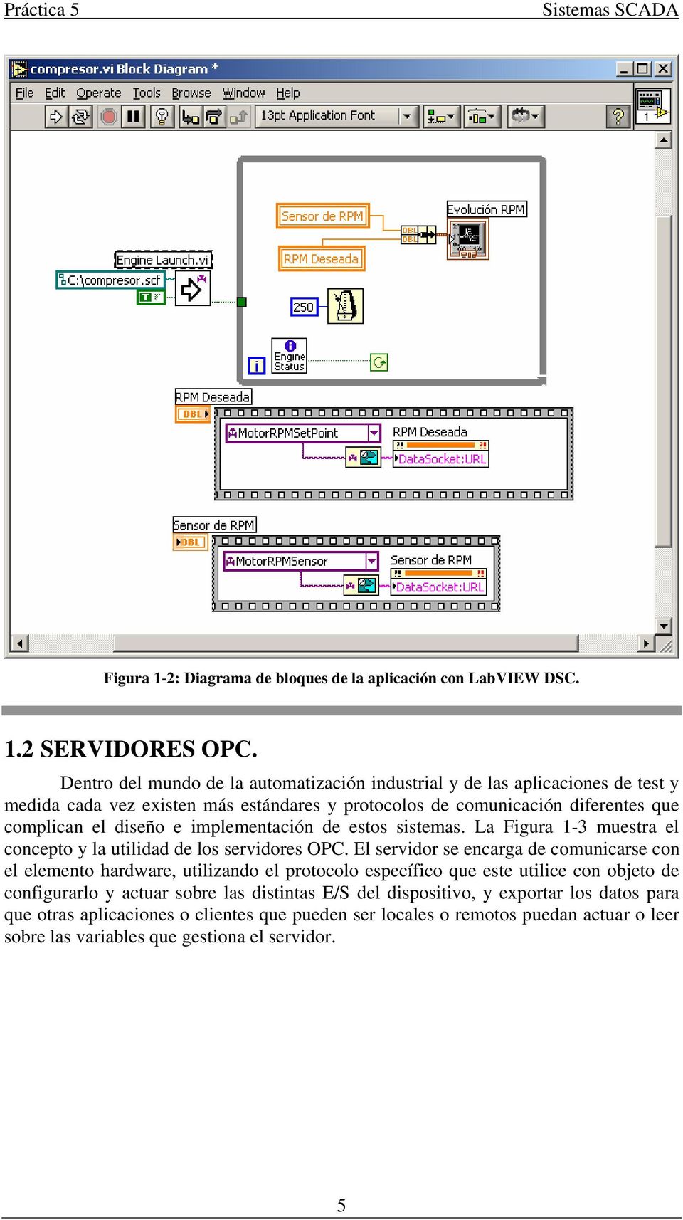 diseño e implementación de estos sistemas. La Figura 1-3 muestra el concepto y la utilidad de los servidores OPC.